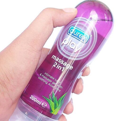 Gel B&ocirc;i Durex Play Massage 2in1 hương dịu nhẹ
