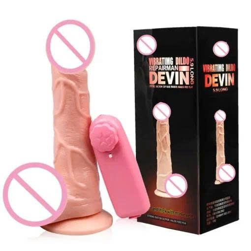 Dương Vật Giả Mini Devin 5.9&rdquo; Rung Cực Đỉnh, M&aacute;t Xa Cực Sướng