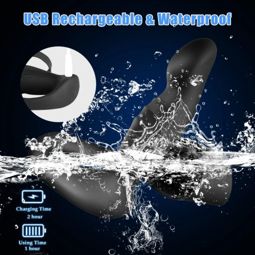 Đồ Chơi K&iacute;ch Th&iacute;ch Hậu M&ocirc;n Butt Plug Dual Motor Cho Nam