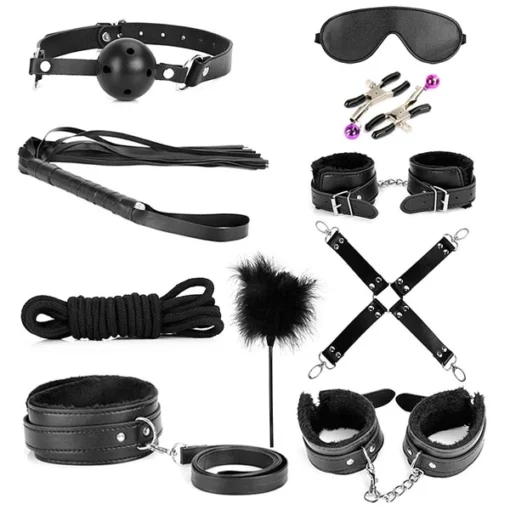Đồ Chơi BDSM 50 Sắc Th&aacute;i 10 M&oacute;n