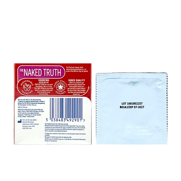Bao cao su Durex Fetherlite Ultima