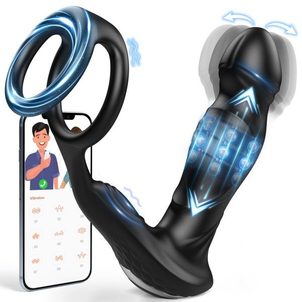 M&aacute;y M&aacute;t Xa Tuyến Tiền Liệt Rung Lắc Kết Nối Với App Cực Đỉnh