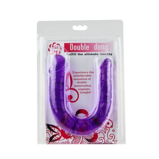 Dương Vật Giả 2 Đầu Trong Suốt Double Dong