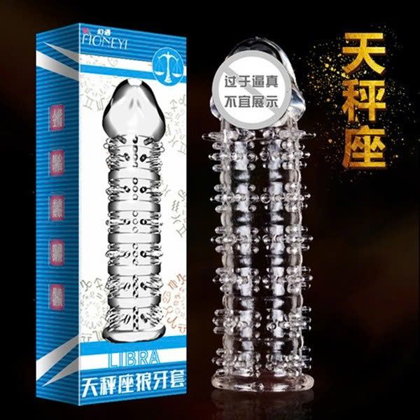 Bao cao su đ&ocirc;n d&ecirc;n Fioneyi Libra Đầu Gai