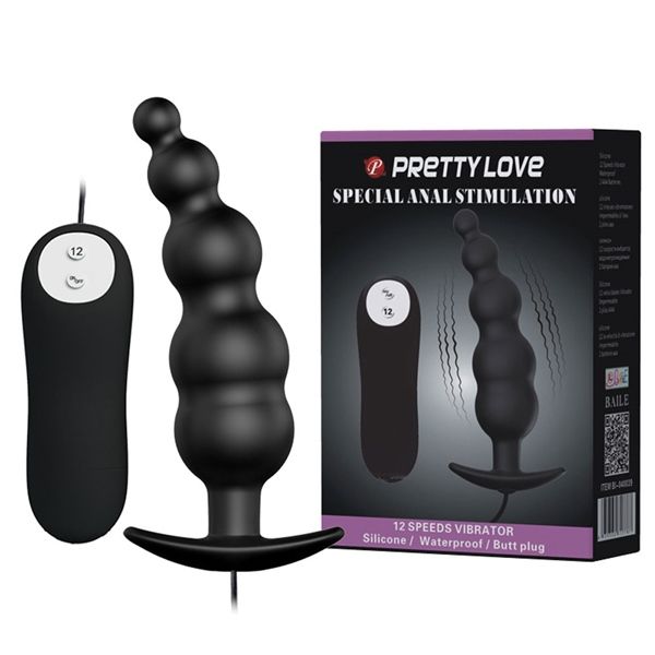 Trứng rung hậu m&ocirc;n Pretty Love Anal 12 chế độ