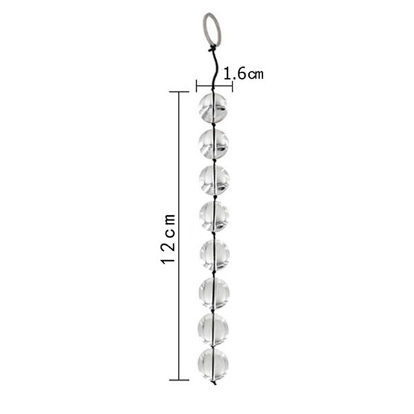 Đồ Chơi BDSM Bạo D&acirc;m Chuỗi Hạt Kegel Thủy Tinh