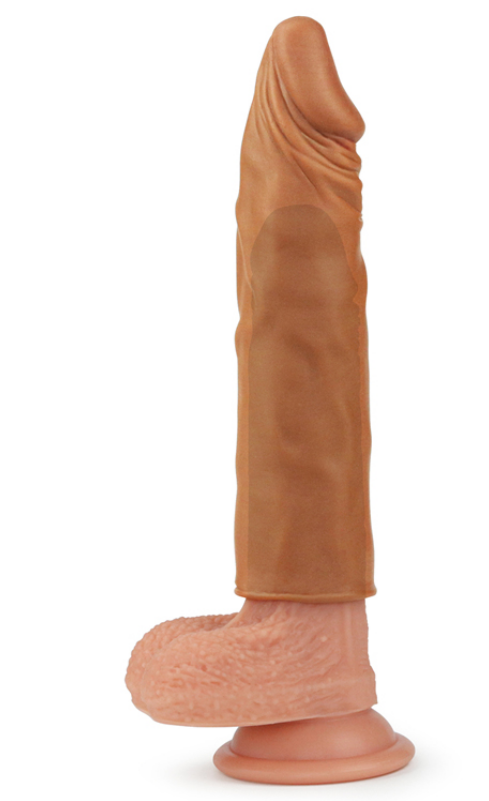 Đ&ocirc;n trơn da n&acirc;u tăng k&iacute;ch thước LoveToy X-Tra