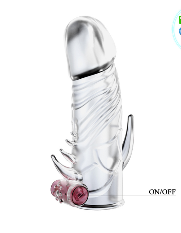 Bao cao su đ&ocirc;n rung h&igrave;nh dương vật silicone
