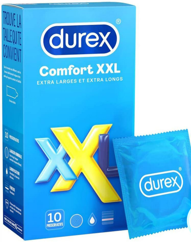 Bao cao su size lớn 64mm Durex XXL