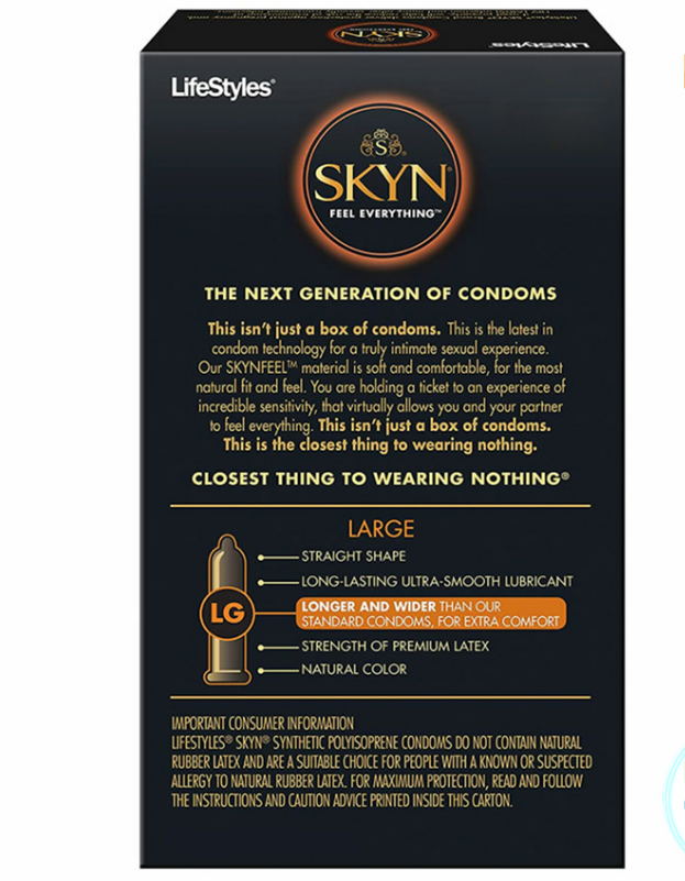 Bao cao su LifeStyles Skyn Elite Large