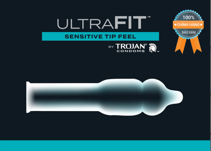 Hộp 10 Bao cao su Trojan Ultra Fit