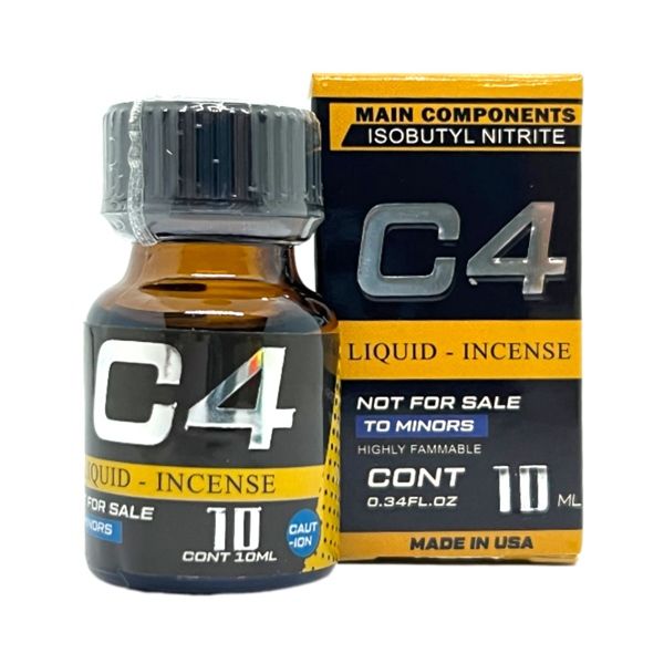 Nước hoa tăng kho&aacute;i cảm popper C4 Yellow 10ml
