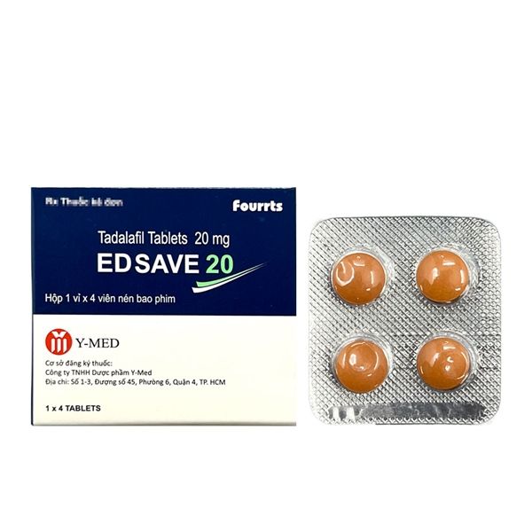 Vi&ecirc;n uống tăng cường sinh l&yacute; nam Ed Save 20mg