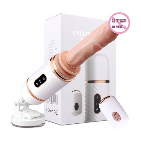 Dương Vật Giả H&iacute;t Dibe Cyclone Fire Remote R-T-PN S