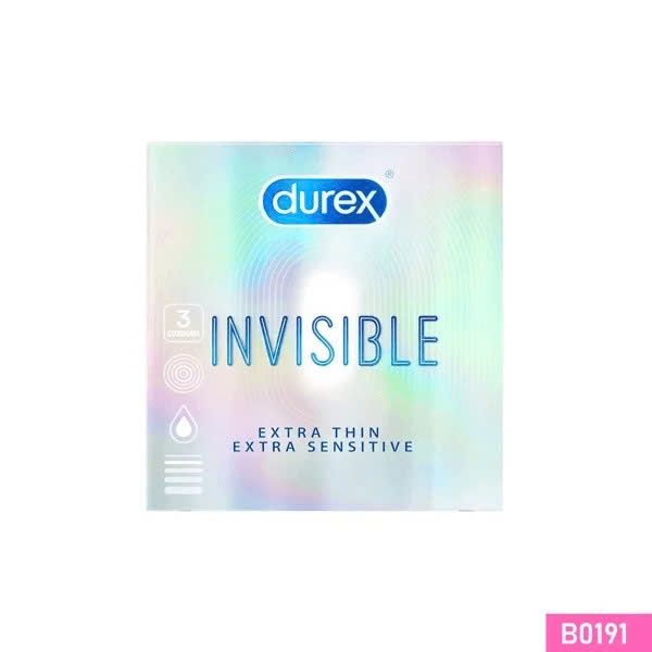 Bao cao su Durex Invisible si&ecirc;u mỏng