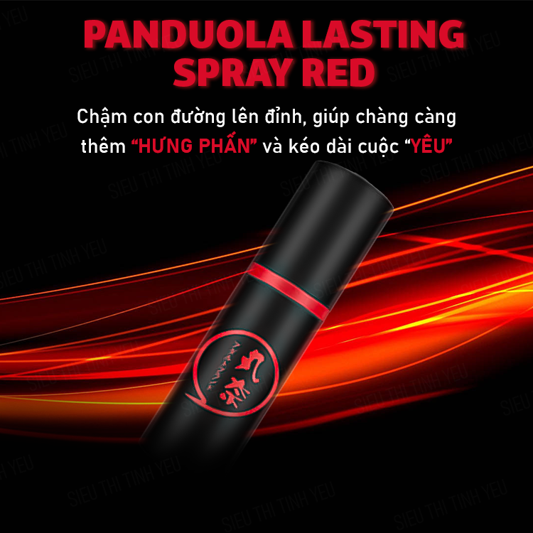 Chai xịt Panduola Lasting Spray Red 10ml