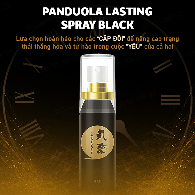 Chai xịt Panduola Lasting Spray Black