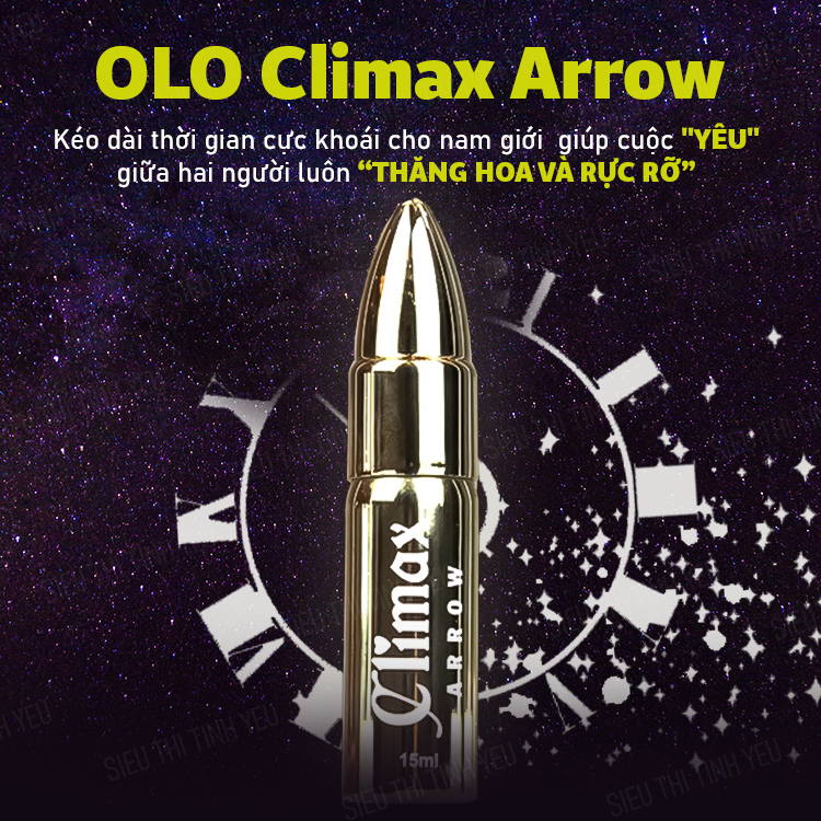 Chai xịt OLO Climax Arrow 15ml - C&aacute;ch sử dụng