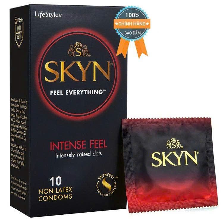 Bao cao su LifeStyles SKYN Intense Feel