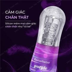 Masturbator Purple trong suốt