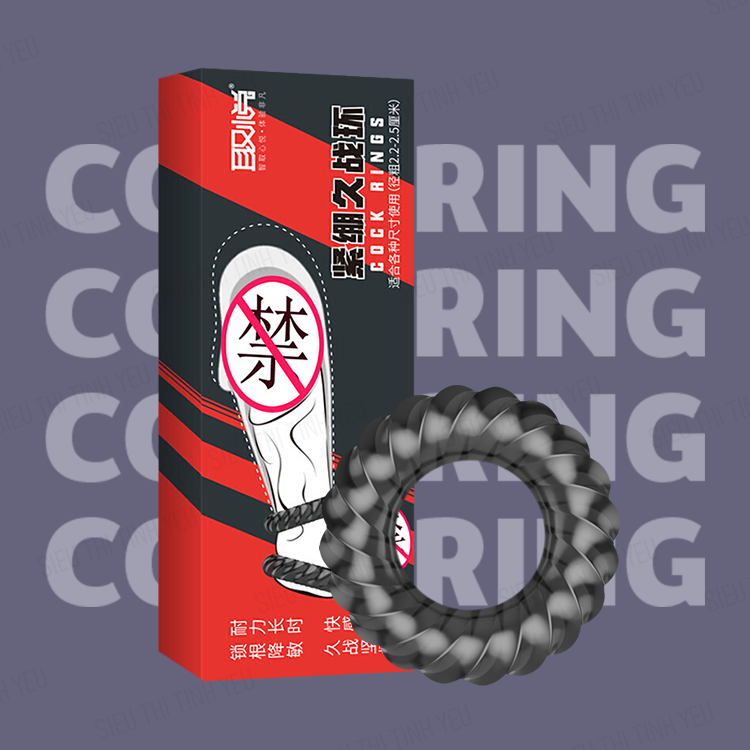 V&ograve;ng đeo Cock Ring đen
