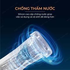 &Acirc;m đạo giả cầm tay Masturbator Orange trong suốt