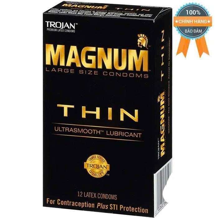 Bao cao su Size Lớn Trojan Magnum Thin ( Size 58mm )