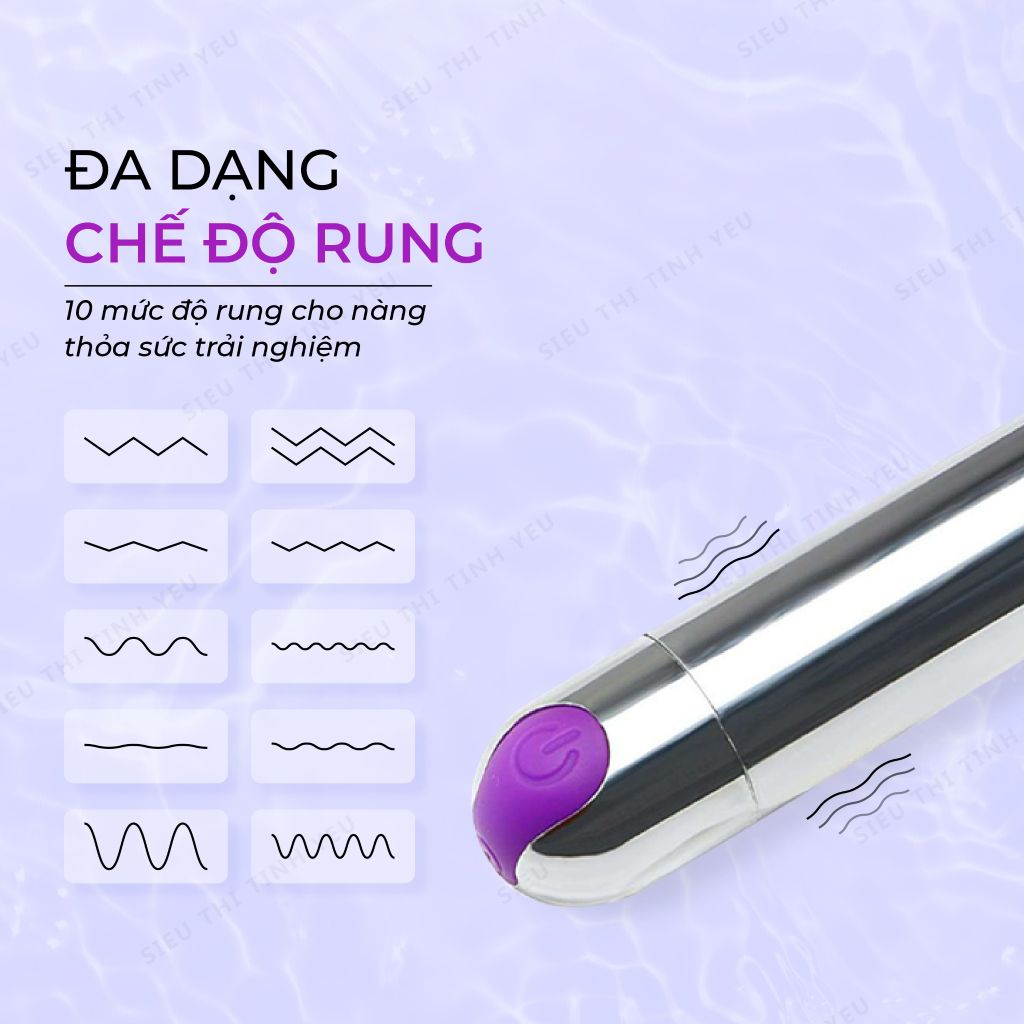 Trứng rung hậu m&ocirc;n Yeain Mini Vibrator