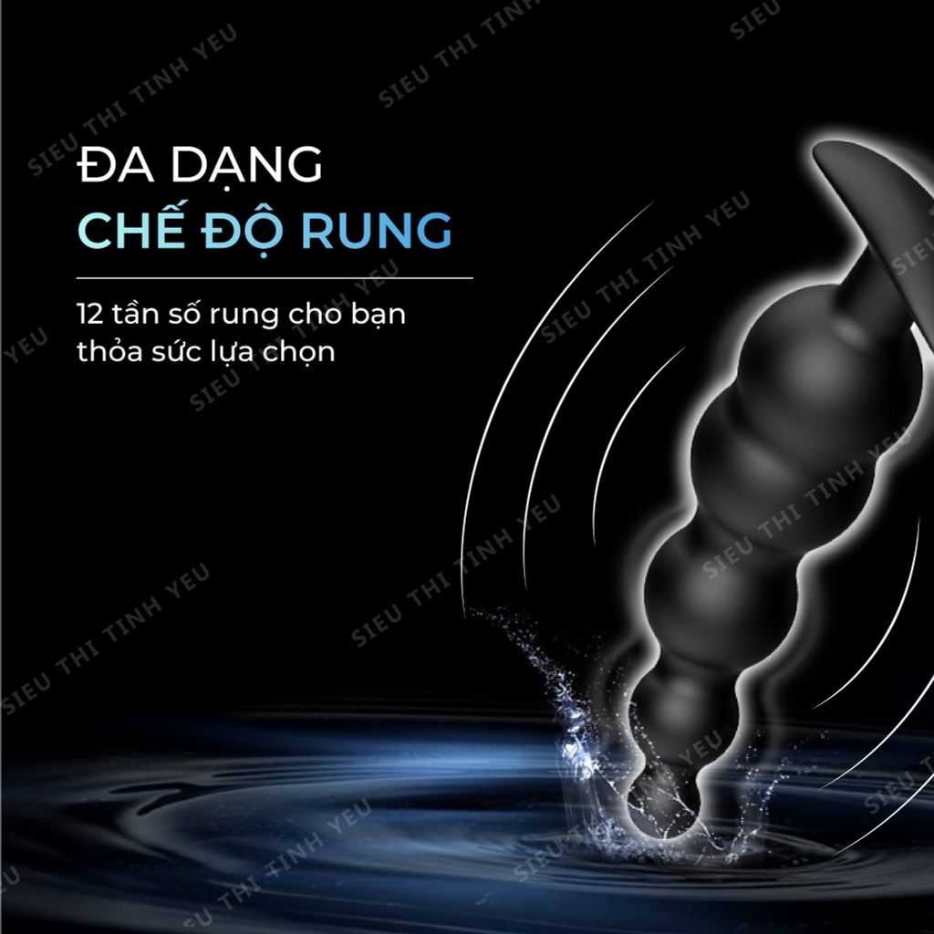 Trứng rung hậu m&ocirc;n Pretty Love Special Anal Stimulation