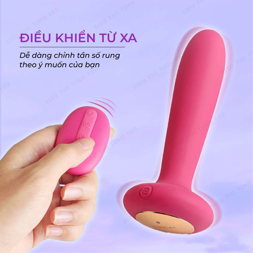 Trứng rung hậu m&ocirc;n Svakom Primo