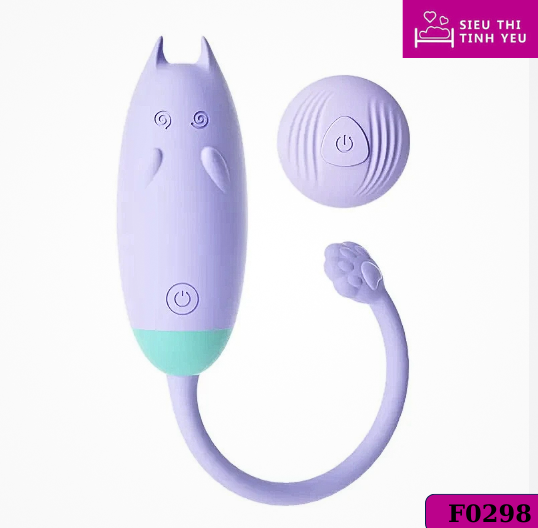 Trứng rung M&egrave;o Mihu LiLo 10 chế độ rung điều khiển từ xa d&ugrave;ng pin sạc
