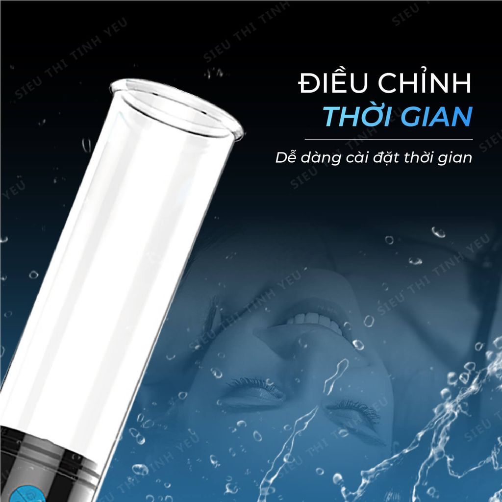 M&aacute;y tập dương vật Evo Penis Pump tự động m&agrave;n h&igrave;nh LCD