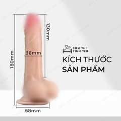 Dương vật giả Lovetoy trong kh&ocirc;ng gian sử dụng