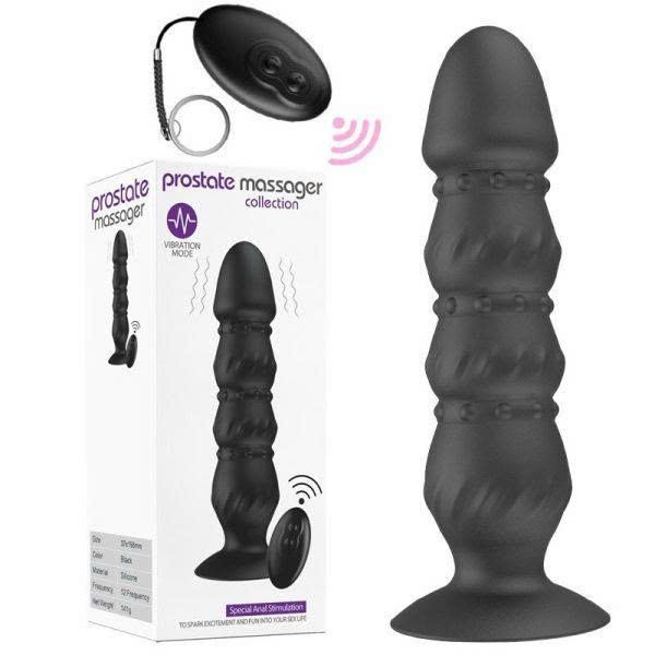 Trứng Rung Đen Prostate Điều Khiển Từ Xa
