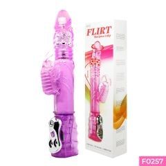 Dương vật giả Baile Flirt rung xoay ngo&aacute;y thụt đa chế độ