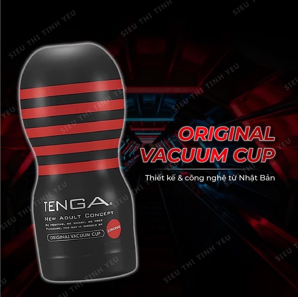 &Acirc;m đạo giả Tenga Original Vacuum Cup đang được sử dụng