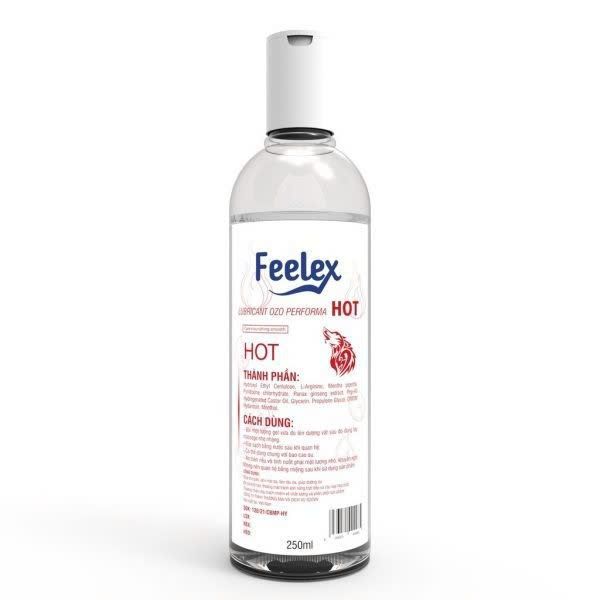 Gel tạo trơn FEELEX N&Oacute;NG 250ML