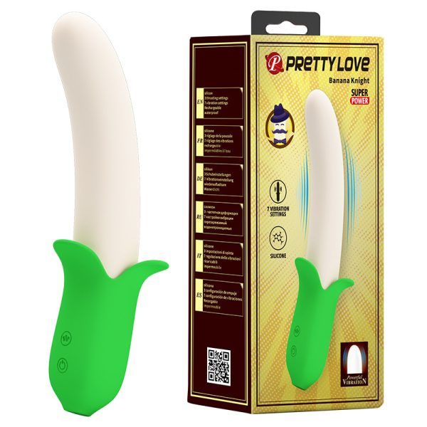 SEXTOY TR&Aacute;I CHUỐI PRETTYLOVE RUNG NHIỀU CHẾ ĐỘ