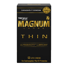 Bao cao su sieu mỏng size lớn Trojan Magnum Thin