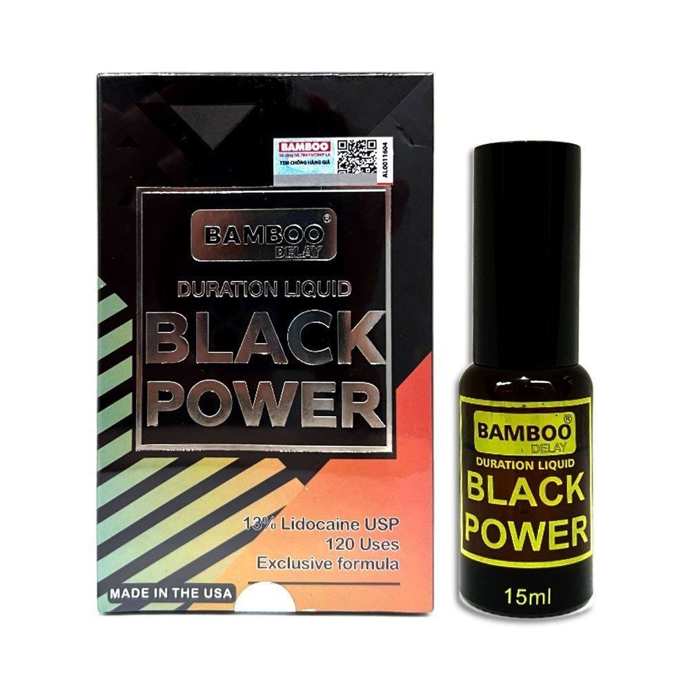 Chai xịt k&eacute;o d&agrave;i thời gian cao cấp Bamboo Black Power