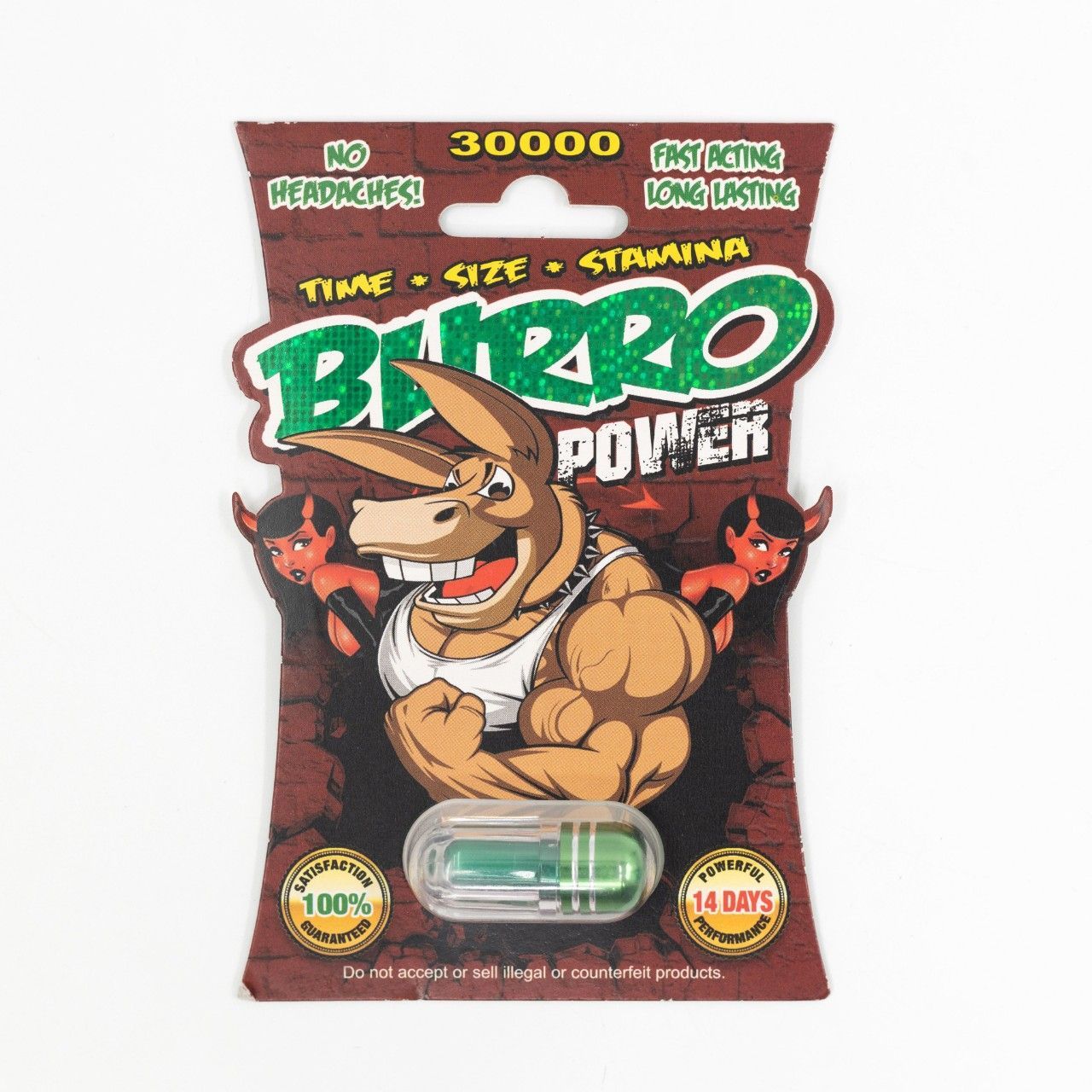 Vi&ecirc;n uống cao cấp hỗ trợ cường dương k&eacute;o d&agrave;i thời gian Burro en Primavera
