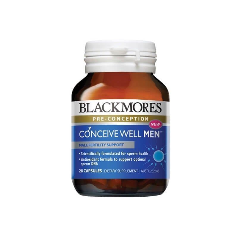 Blackmores Conceive Well Men - Vi&ecirc;n Uống Tăng Cường Sinh L&yacute;