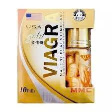 Vi&ecirc;n uống tăng cường sinh l&yacute; nam VIAGA Gold USA hộp 1 lọ 10 vi&ecirc;n