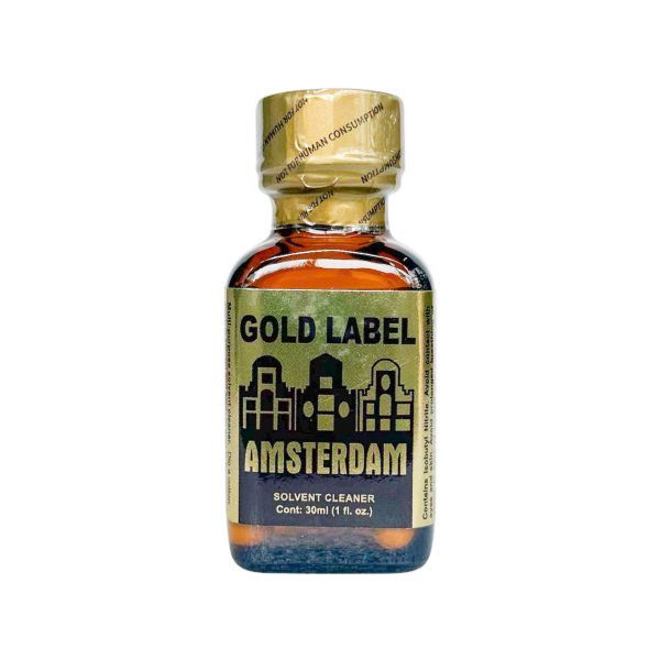 Popper Amsterdam Gold Label Mỹ Ch&iacute;nh H&atilde;ng 30ml