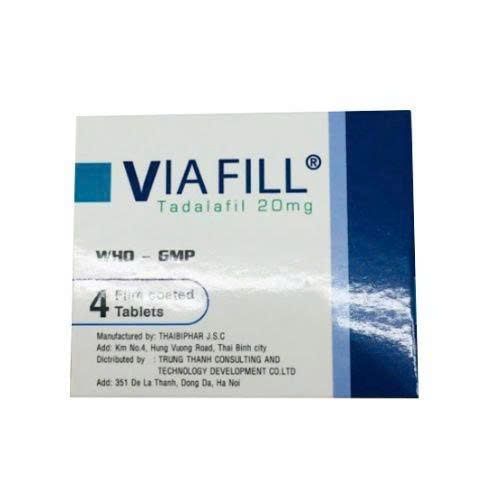 Vi&ecirc;n uống Viafill 20mg