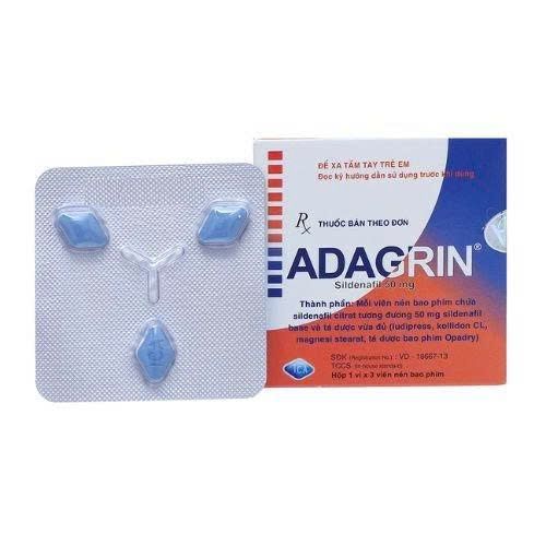 Vi&ecirc;n uống Adagrin 50mg