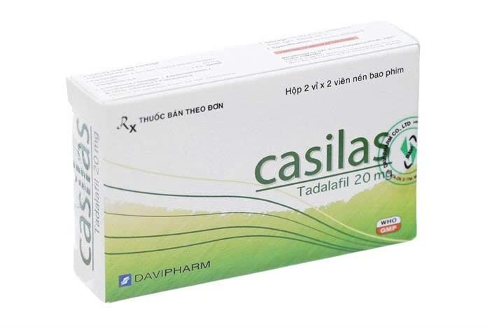 Vi&ecirc;n uống hỗ trợ ph&aacute;i mạnh tăng bản lĩnh đ&agrave;n &ocirc;ng Casilas 20mg