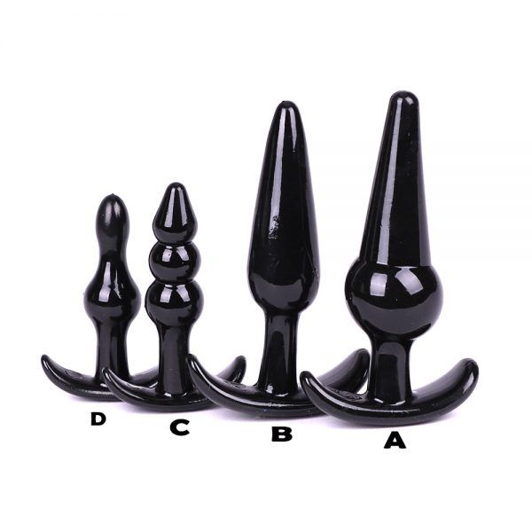 Bộ 4 plug n&ocirc;ng ass silicon d&agrave;nh cho Bot