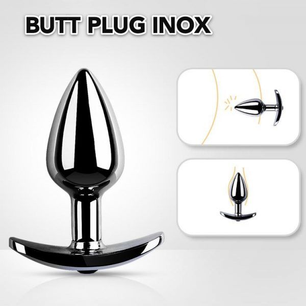 Bộ plug n&ocirc;ng ass inox cực đẹp