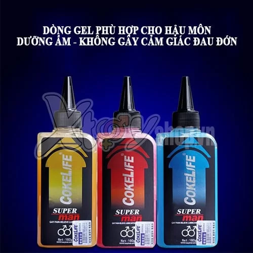 Gel B&ocirc;i Hậu M&ocirc;n Cokelife Superman